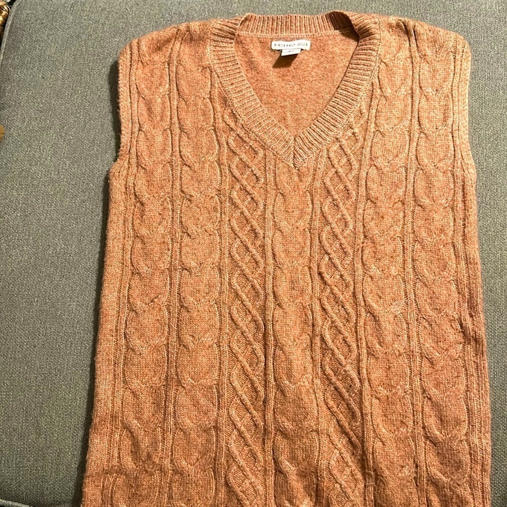 Sincerely Jules sweater vest